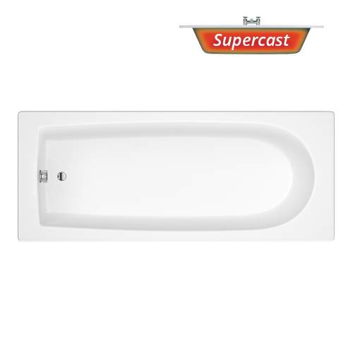 Bluci Cesena Supercast Single Ended Bath 1500mm x 700mm