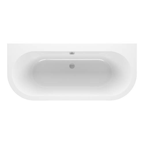 Bluci Modena Back to Wall Double Ended Bath 1700mm x 750mm