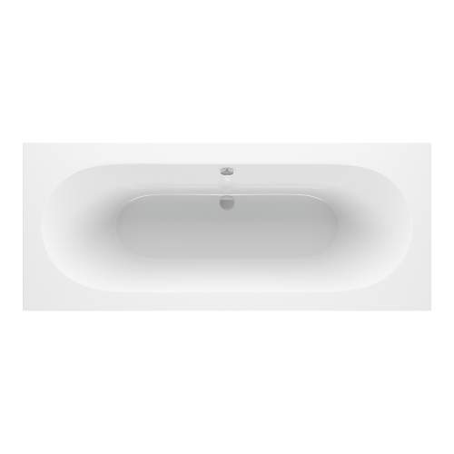Bluci Greco Luxury Round Double Ended Bath 1600mm x 750mm