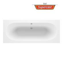 Bluci Greco Luxury Round Double Ended Supercast Bath 1800mm x 800mm