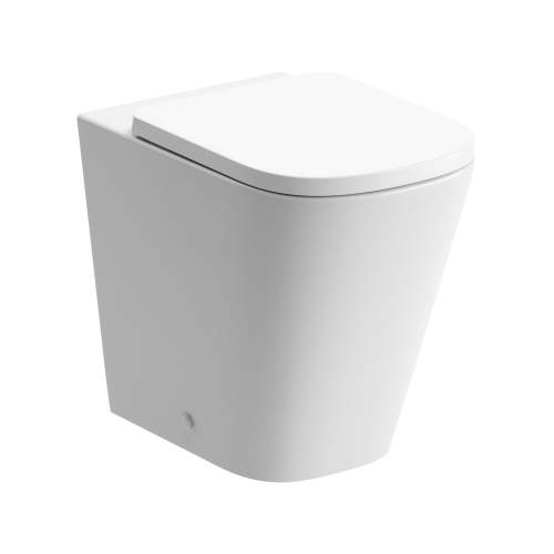 Bluci Triesta Rimless Back to Wall Short Projection WC with Soft Close Seat
