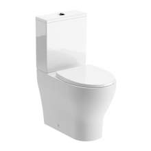 Bluci Latina Rimless Closed Coupled Fully Shrouded WC with Soft Close Seat