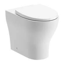 Bluci Latina Rimless Back to Wall WC with Soft Close Seat