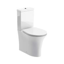 Bluci Cassino Rimless Close Coupled Fully Shrouded WC with Soft Close Seat