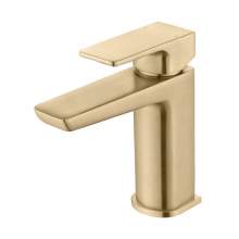 Bluci Matera Brushed Brass Basin Mixer