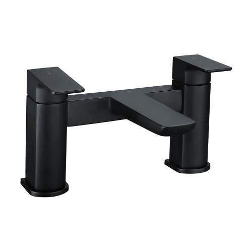 Bluci Matera Matt Black Bath Filler