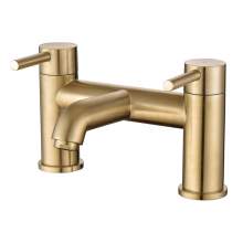 Bluci Vibo Brushed Brass Bath Filler