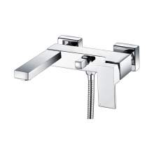 Bluci Capua Chrome Wall Mounted Bath Shower Mixer