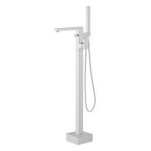 Bluci Capua Chrome Floor Standing Bath Shower Mixer