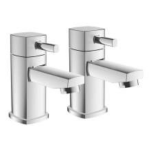 Bluci Caserta Chrome Bath Taps