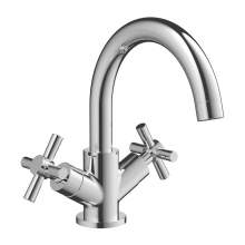 Bluci Eboli Chrome Crosshead Lever Basin Mixer