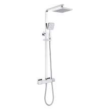Bluci Molfetta Cool Touch Thermostatic Bar Mixer Shower with Overhead Kit