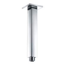 Bluci Chrome Square Shower Ceiling Arm