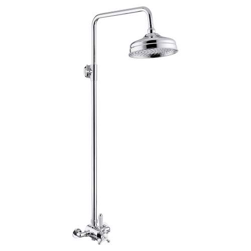 Bluci Bolsena Concentric Themostatic Shower Valve and Overhead Shower Kit
