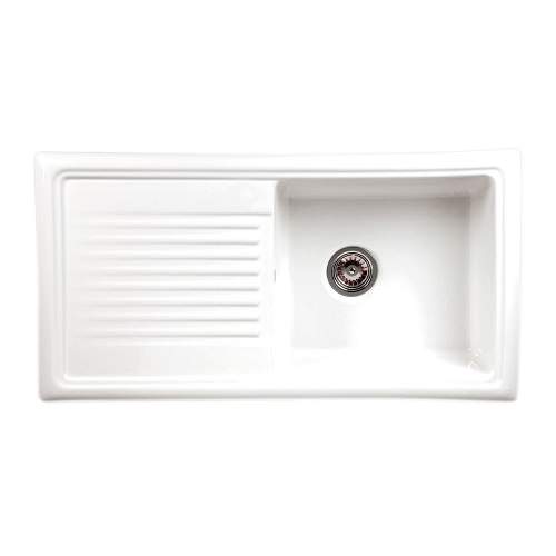 Reginox LUX RL304CW Ceramic Single Bowl Sink