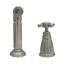 Bidbury and Co Chalford Pewter Independent Pull-Out Spray with Crosshead Handle