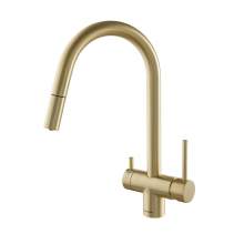 Clearwater Toledo Twin Lever Pull Out Kitchen Cold Filtered Water Tap