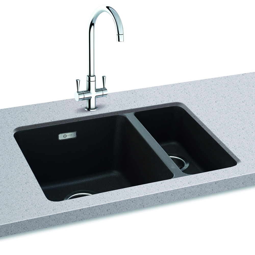 Carron Phoenix Haven 15016 Undermount 1.5 Bowl Granite Sink