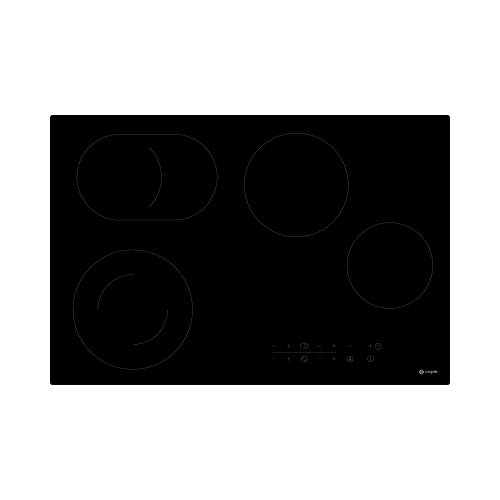 Caple C8241C 77cm Black Touch Control Electric Ceramic Hob