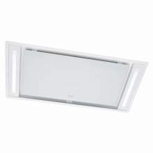 Caple CE903WH 90cm White Glass Ceiling Cooker Hood