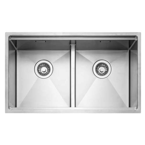 Caple ZONA 200 Stainless Steel 2 Bowl Kitchen Sink with Accessories