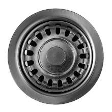 Clearwater 60mm Brushed Steel Strainer Waste