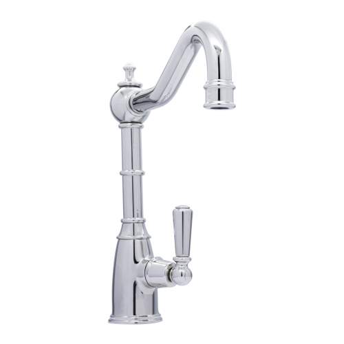 Bidbury & Co Stanton Single Lever Chrome Monobloc Tap with Metal Handles