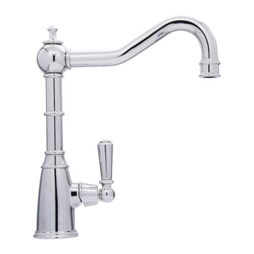 Bidbury & Co Stanton Single Lever Chrome Monobloc Tap with Metal Handles