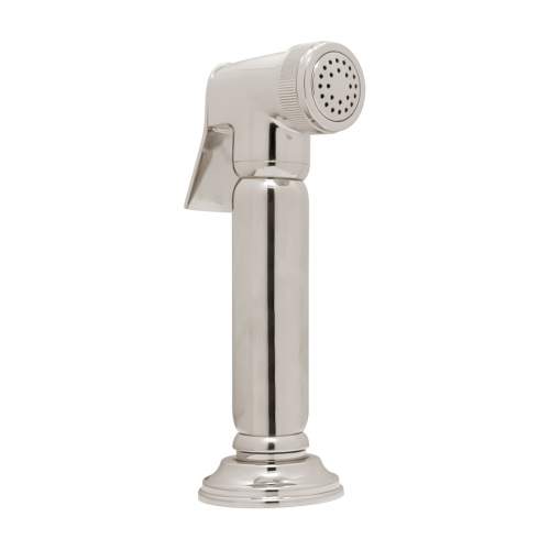 Bidbury and Co Chalford Polished Nickel Independent Pull-Out Spray with Crosshead Handle