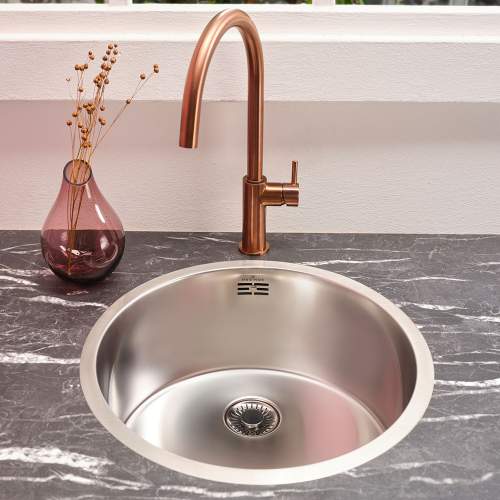 Reginox New York Round Single Bowl Sink