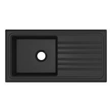Reginox RL 404 CB II Black Ceramic 1.0 Bowl Kitchen Sink