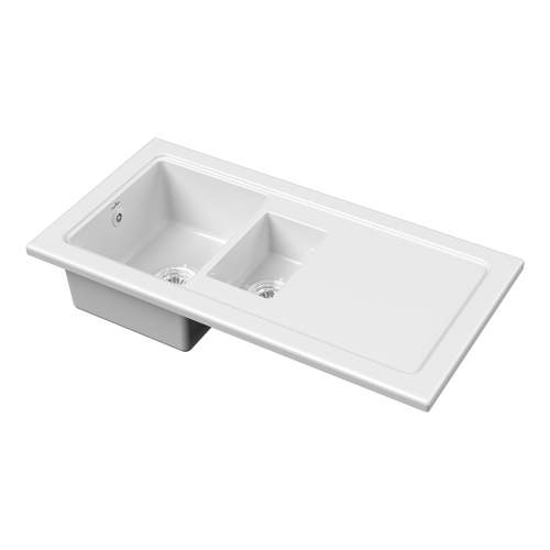 Reginox RL 501 CW II 1.5 Bowl Ceramic Kitchen Sink