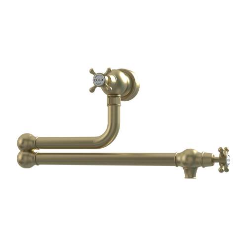 Bidbury & Co Oakridge Twin Lever Pot Filler with Crosshead Handles
