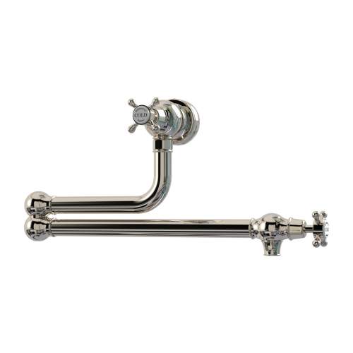 Bidbury & Co Oakridge Twin Lever Pot Filler with Crosshead Handles
