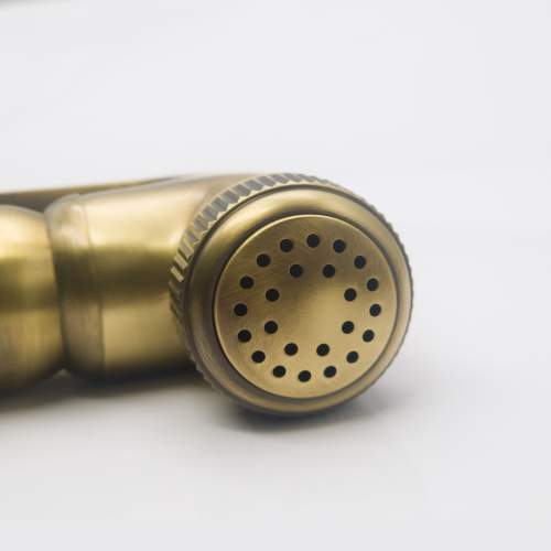 Bidbury and Co Charlbury Patinated Brass Independent Pull-Out Spray