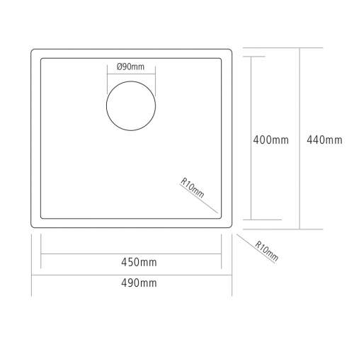 Caple Mode 451 Stainless Steel Kitchen Sink