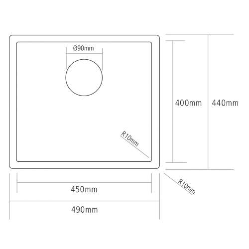 Caple Mode 451 Stainless Steel Drainer