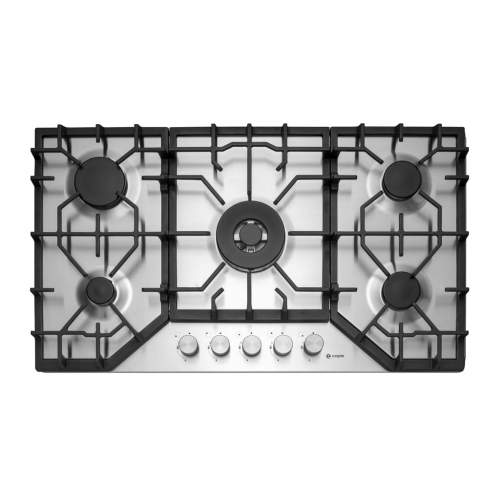 Caple C4091G 86cm 5 Burner Stainless Steel Gas Hob