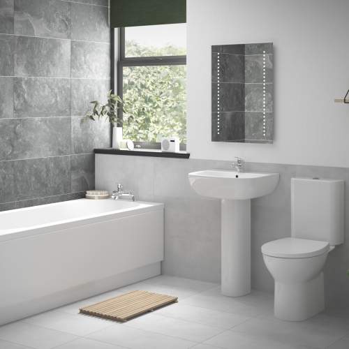 Bluci Bargana Full Bathroom Suite with Bath