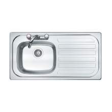 Clearwater Basic 2 Tap Hole Stainless Steel Sink