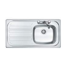 Clearwater Basic 2 Tap Hole Stainless Steel Sink