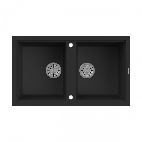 Reginox Best 20 B 2.0 Bowl Inset Composite Kitchen Sink - Black