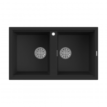 Reginox Best 20 B 2.0 Bowl Inset Composite Kitchen Sink - Black