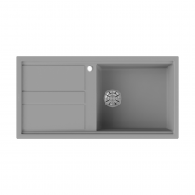 Reginox Best 10 LG Single Bowl Inset Composite Kitchen Sink - Light Grey