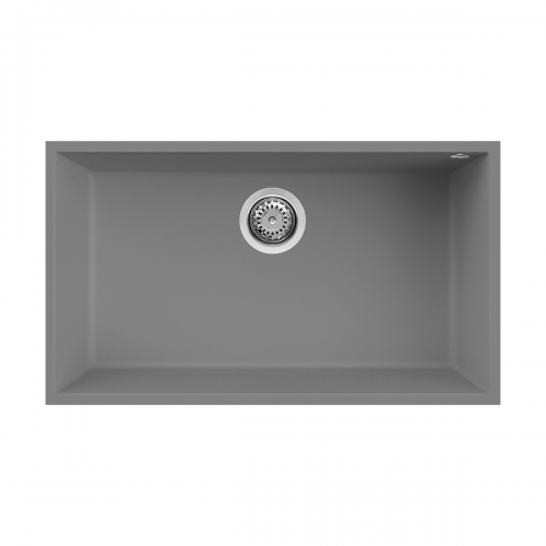 Reginox Quadra 72 TT Undermount Large Bowl Granite Kitchen Sink - Titanium