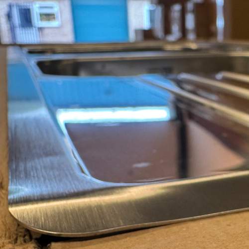 Reginox CENTURIO L30 Double Bowl Kitchen Sink with Drainer - Clearance Item