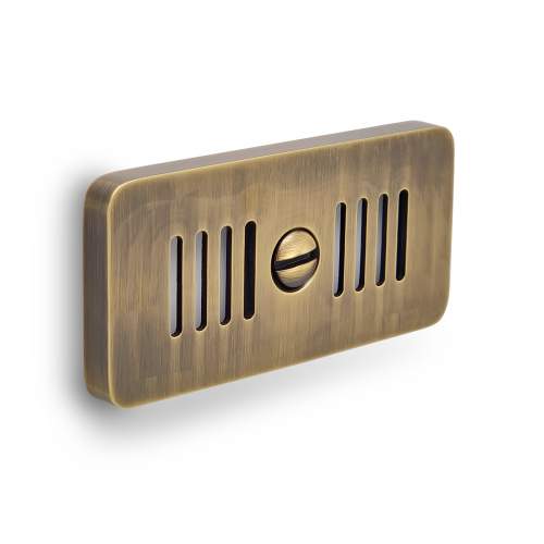 Bidbury and Co XL Luxury Rectangular Brass Overflow