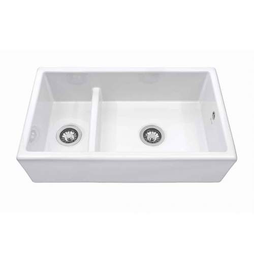 Caple Blagdon Double Bowl Ceramic Sink