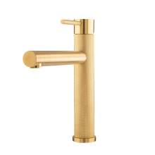 Caple Nolito Stainless Steel Single Lever Gold Tap
