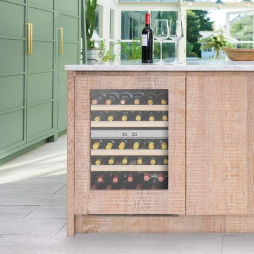 Caple Wi6161 Sense Premium Integrated Undercounter Dual Zone Wine Cooler